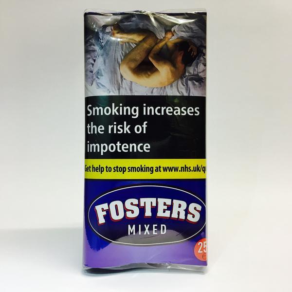 Fosters Mixed 25gm Smoking Tobacco - Cheapasmokes.com