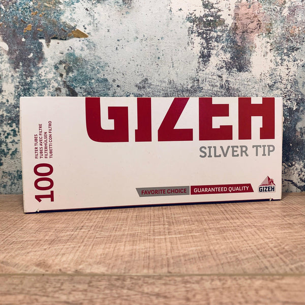 Gizeh Silver Tip Filter Tubes 100s - Cheapasmokes.com