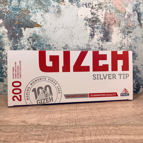 Gizeh Silver Tip Filter Tubes 200s - Cheapasmokes.com