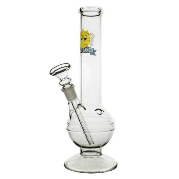 Half Baked 'RAM' 30cm Glass Bong Waterpipe - Cheapasmokes.com