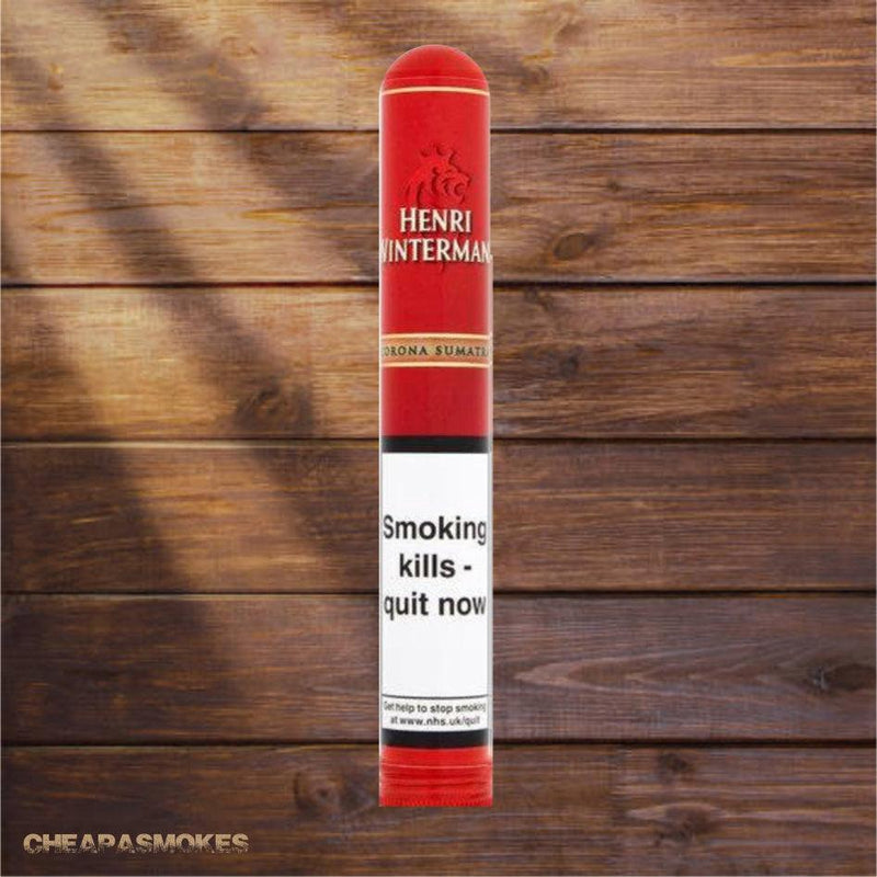 Henri Wintermans Corona Sumatra Cigar - Single Tube - Cheapasmokes.com