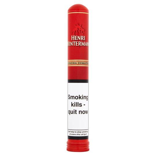 Henri Wintermans Corona Sumatra Cigar - Single Tube - Cheapasmokes.com