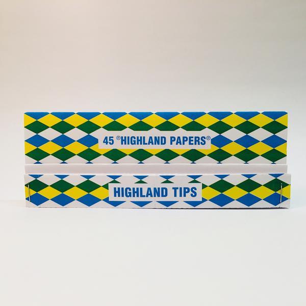 Highland Double Decadence King Size Smoking Papers and Tips - Cheapasmokes.com