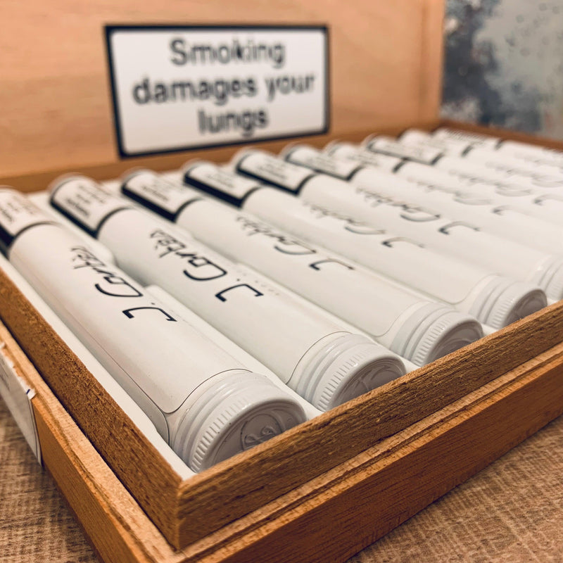 J Cortes Corona Dominican Cigar (White)