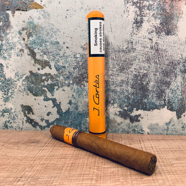 J Cortes Corona Honduras Tubed Cigar (Orange) - Cheapasmokes.com