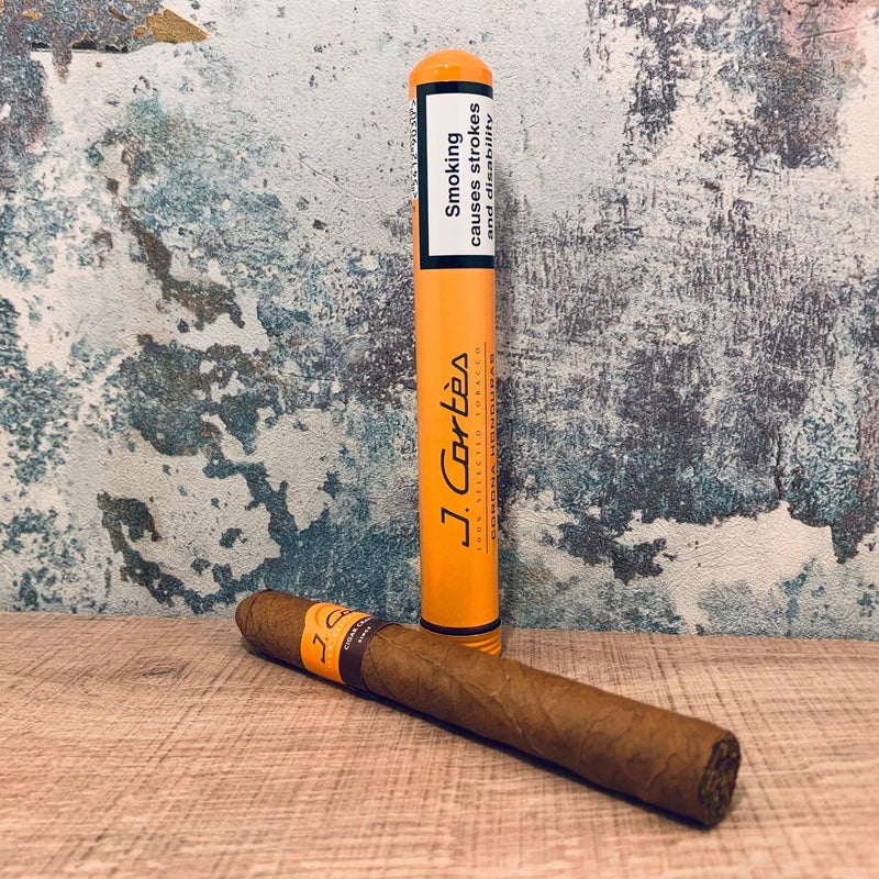 J Cortes Corona Honduras Tubed Cigar (Orange) - Cheapasmokes.com