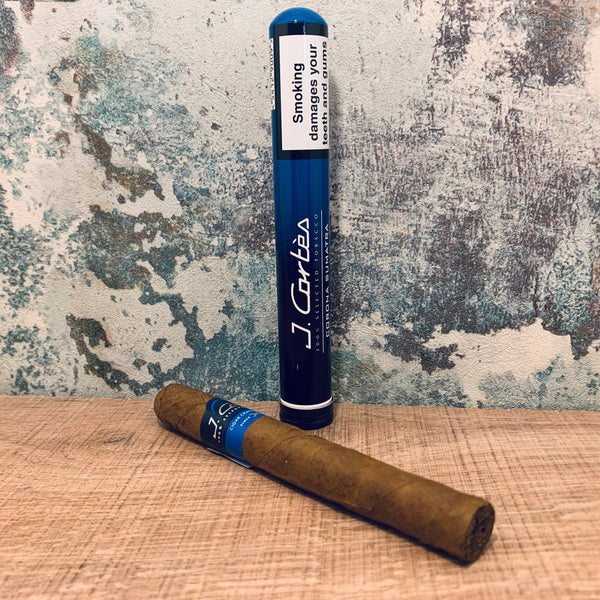 J Cortes Corona Sumatra Cigar (Blue) - Cheapasmokes.com