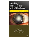 JPS Players Superkings **Bright Blue** Cigarettes - Cheapasmokes.com
