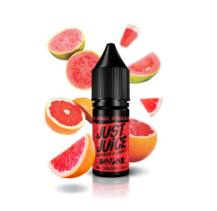 Just Juice Blood Orange Citrus and Guava 50/50 - Cheapasmokes.com