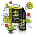 Just Juice Kiwi and Cranberry on Ice 'Nicsalt' 50/50 - Cheapasmokes.com