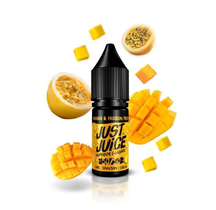 Just Juice Mango and Passion Fruit 50/50 - Cheapasmokes.com
