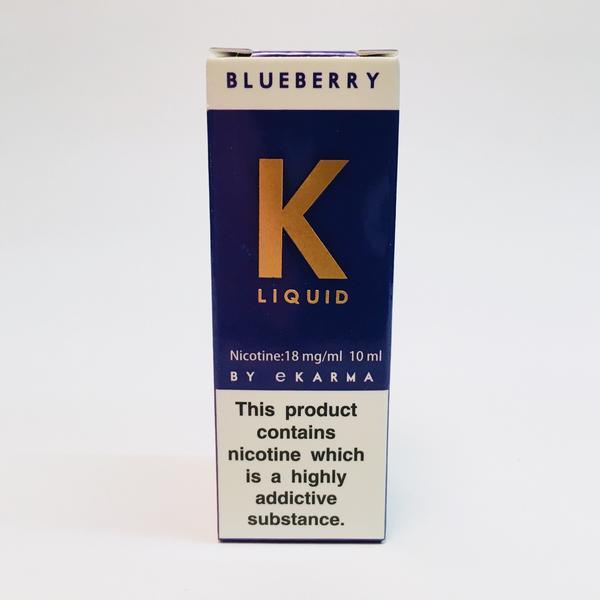 K Liquid Blueberry 18mg - Cheapasmokes.com