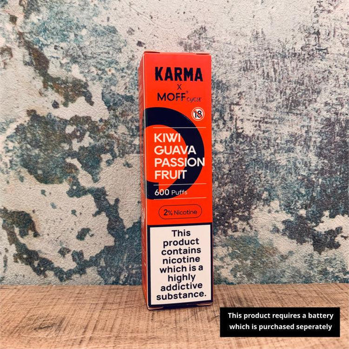 Karma Bar Kiwi Guava Passion Fruit