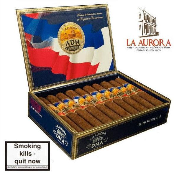 La Aurora ADN Dominicano Robusto Box of 20 Dominican Cigars - Cheapasmokes.com