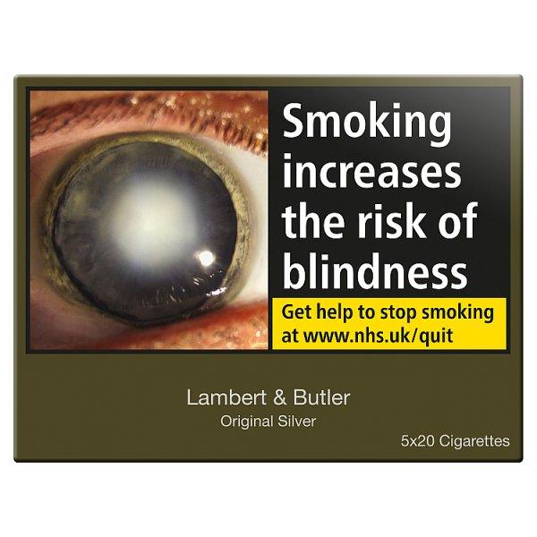 Lambert & Butler Original Silver Cigarettes - Cheapasmokes.com