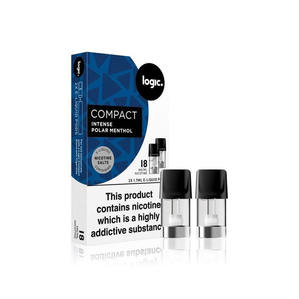 Logic Compact Intense Polar Menthol Pods - Cheapasmokes.com