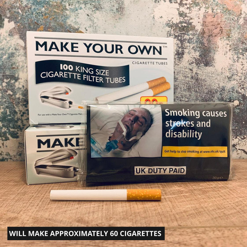 Make Your Own Cigarettes Kit with Rothmans Tobacco - Cheapasmokes.com