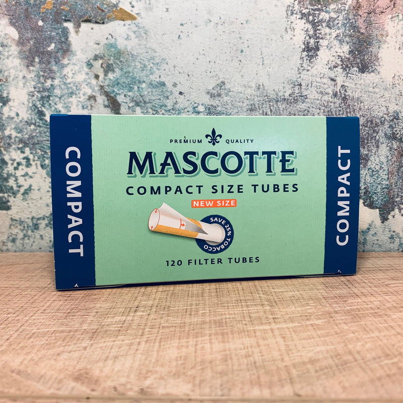 Mascotte Compact Filter Tubes 120's - Cheapasmokes.com