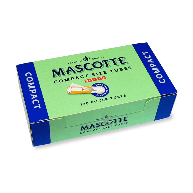 Mascotte Compact Filter Tubes 120's - Cheapasmokes.com