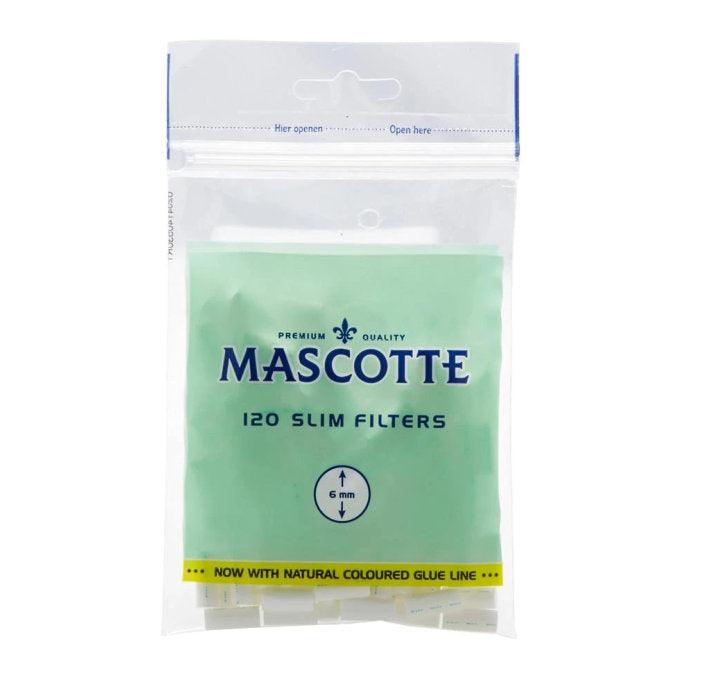 Mascotte Slim Filters With Glue Line - Cheapasmokes.com