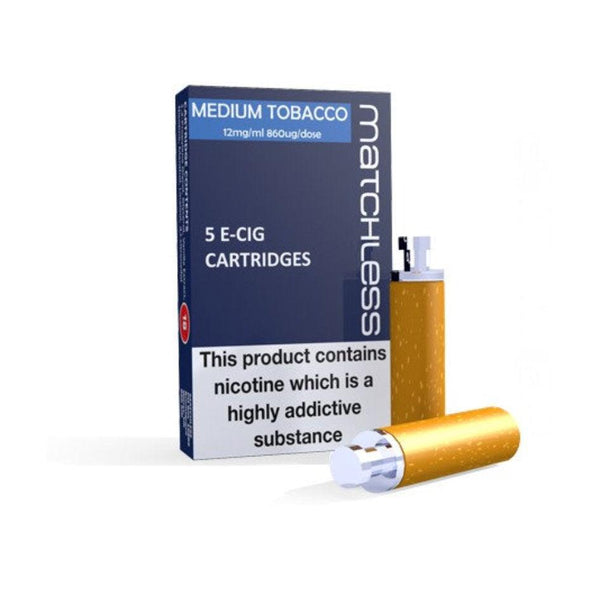 Matchless Medium Strength Tobacco 12mg - Cheapasmokes.com