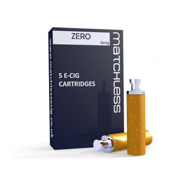 Matchless Zero Strength Tobacco Cartridges - Cheapasmokes.com