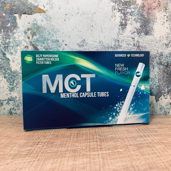 MCT Menthol Capsule Filter Tubes 100's - Cheapasmokes.com