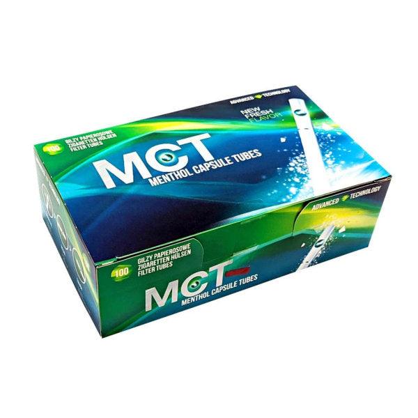 MCT Menthol Capsule Filter Tubes 100's - Cheapasmokes.com