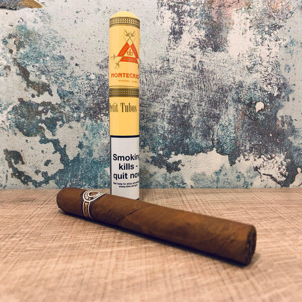Montecristo Petit Tubos Cuban Cigar - Cheapasmokes.com