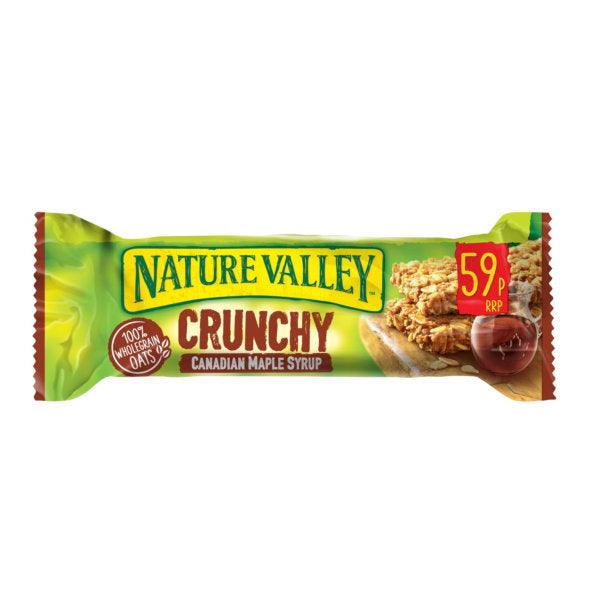 Nature Valley CRUNCHY Canadian Maple Syrup Cereal Bar - Cheapasmokes.com