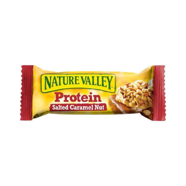 Nature Valley Protein Salted Caramel Nut Cereal Bar 40g - Cheapasmokes.com