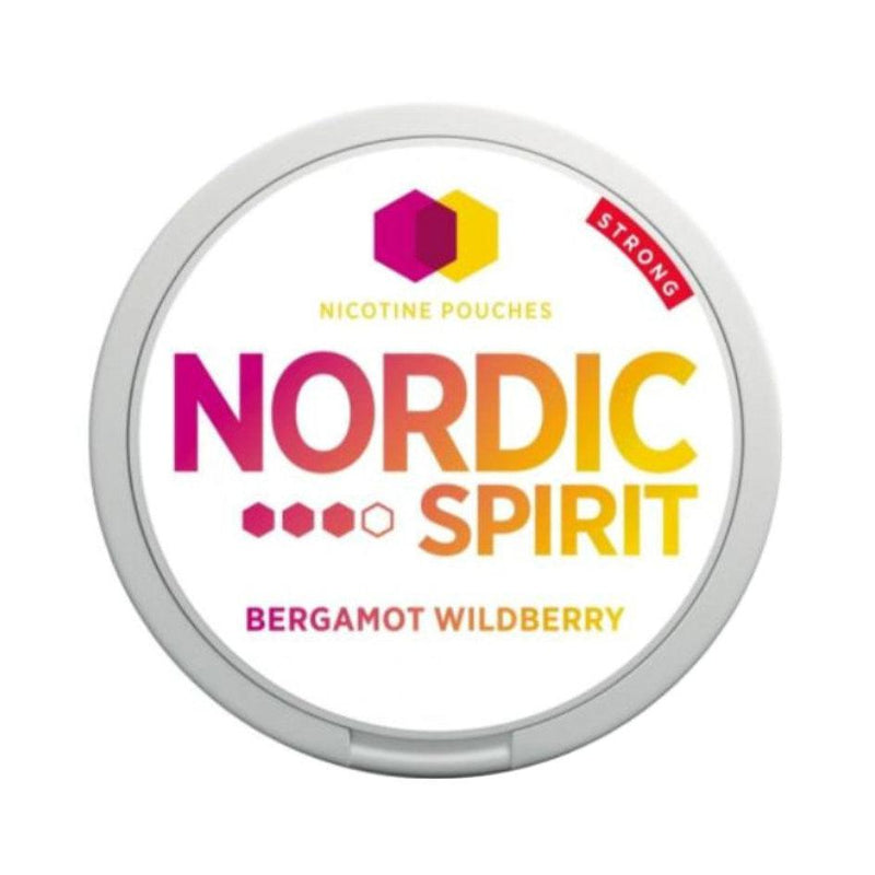 Nordic Spirit Bergamot Wildberry Strong - Cheapasmokes.com