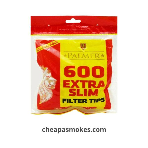 Palmer Extra Slim Filter Tips 600's Bag - Cheapasmokes.com