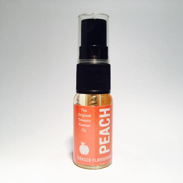 Peach Tobacco Flavour Spray (15ml Bottle) - Cheapasmokes.com