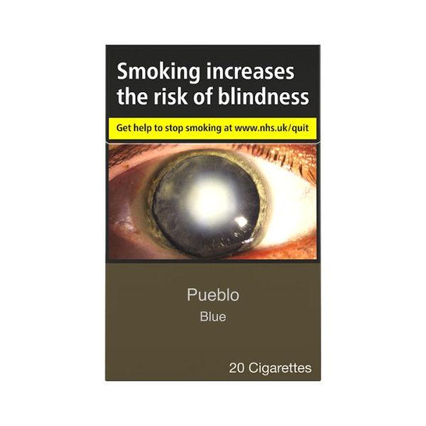 Pueblo Blue Cigarettes - Cheapasmokes.com
