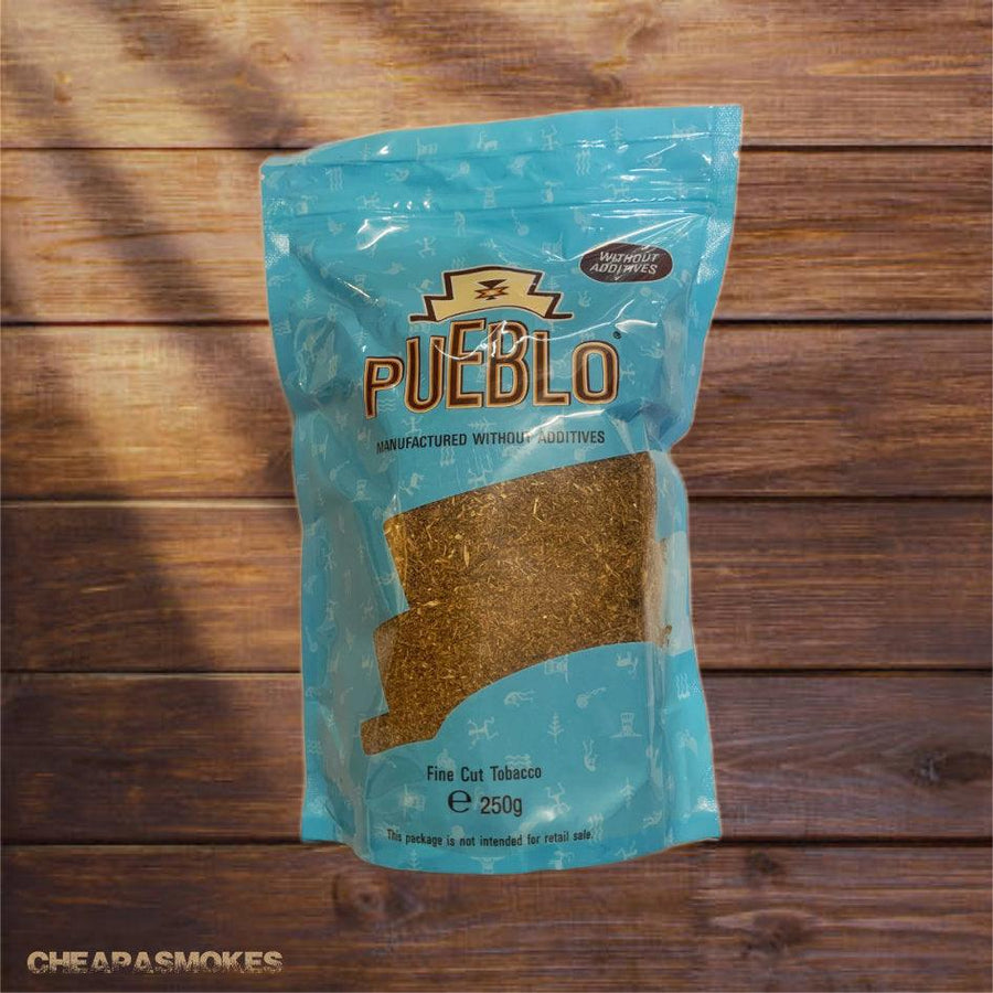 pueblo tobacco Pueblo Blue Hand Rolling Tobacco