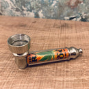 Rasta Metal Smoking Pipes - Cheapasmokes.com