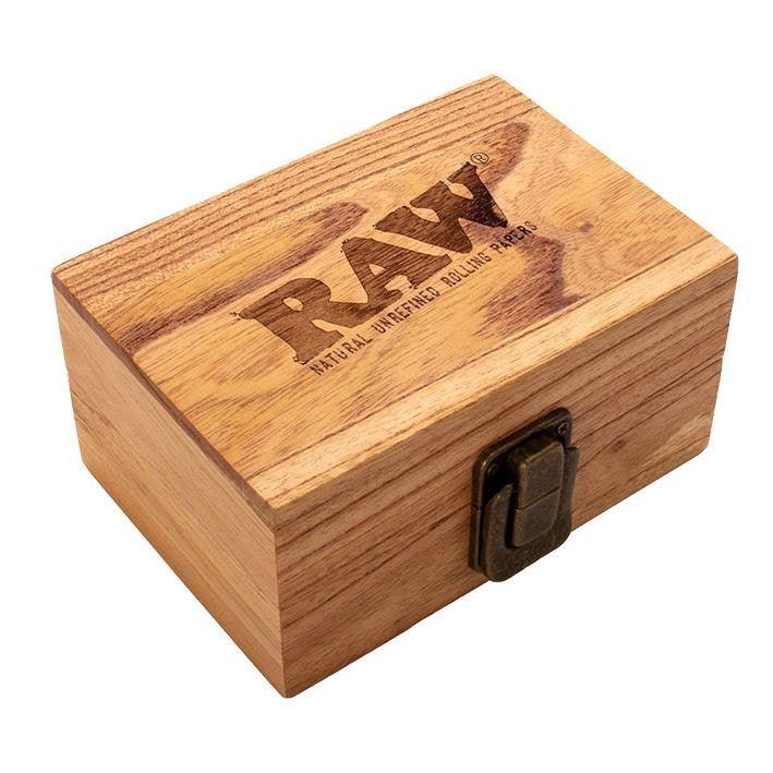 RAW Wooden Rolling Box - Cheapasmokes.com