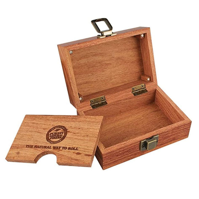 RAW Wooden Rolling Box - Cheapasmokes.com