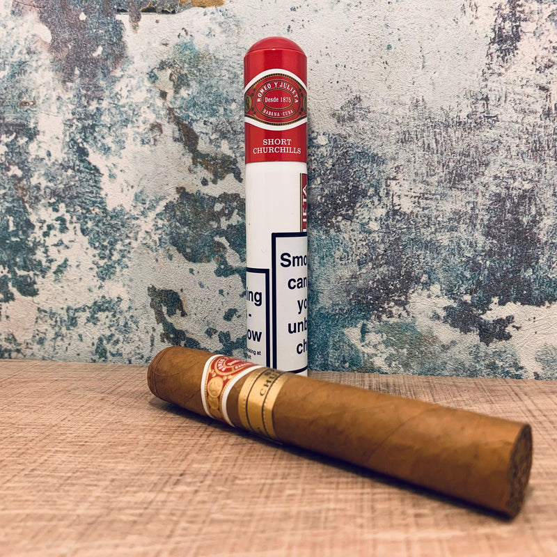 Romeo y Julieta Short Churchill Tubos - Cheapasmokes.com