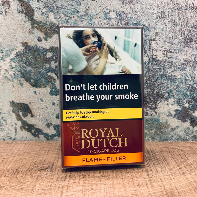 Royal Dutch Flame Filter Cigarillos - Cheapasmokes.com