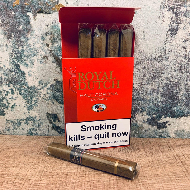 Royal Dutch Half Corona Cigars - Pack of 5 - Cheapasmokes.com