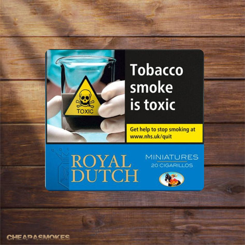 Royal Dutch Miniature Blue - Pack of 20 - Cheapasmokes.com