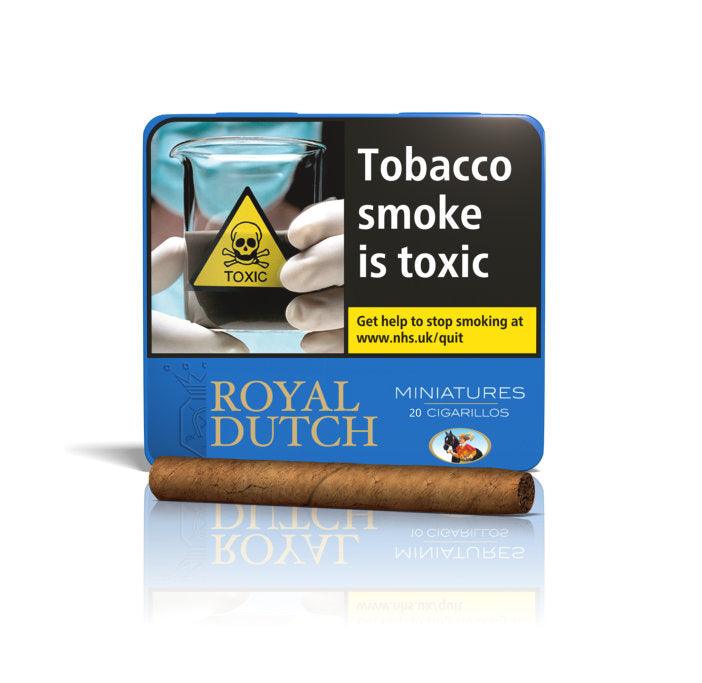 Royal Dutch Miniature Blue - Pack of 20 - Cheapasmokes.com