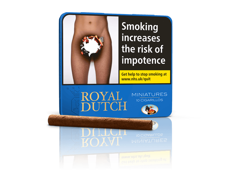 Royal Dutch Miniature Blue - Pack of 20 - Cheapasmokes.com