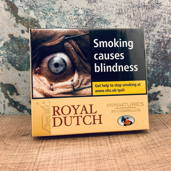 Royal Dutch Miniature Yellow Cigars 20's - Cheapasmokes.com