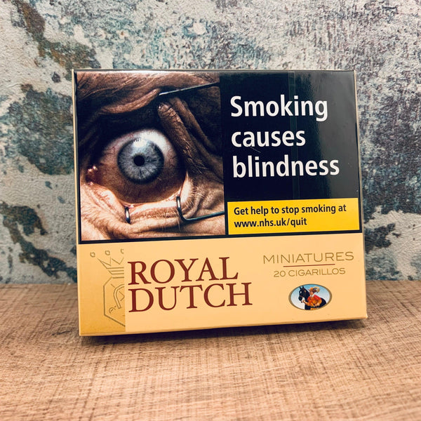 Royal Dutch Miniature *Yellow* Cigars 20's - Cheapasmokes.com