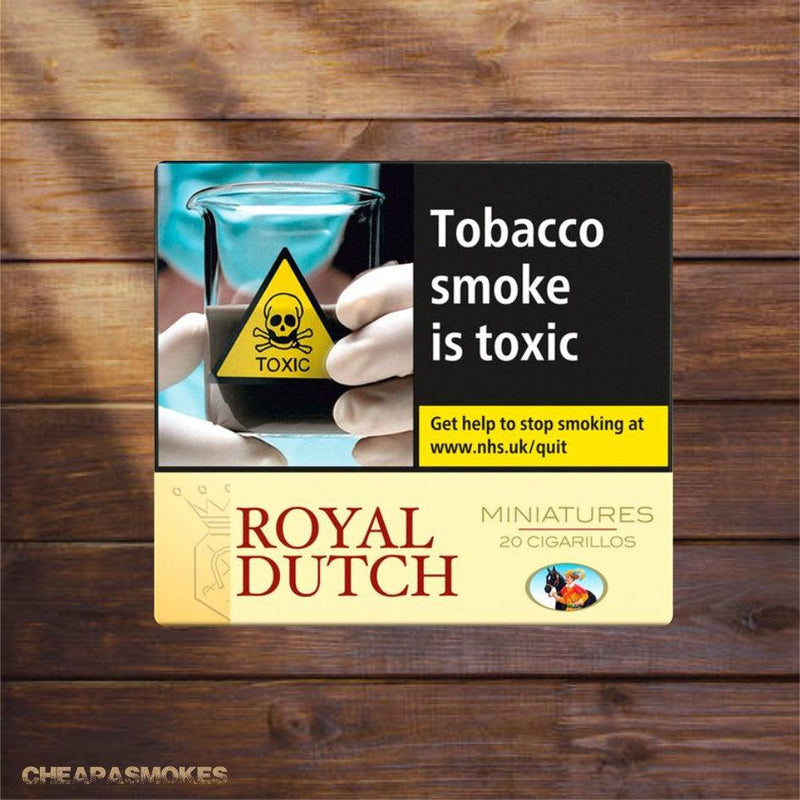 Royal Dutch Miniature Yellow Cigars 20's - Cheapasmokes.com