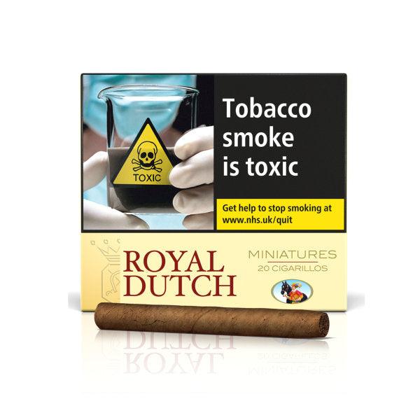 Royal Dutch Miniature Yellow Cigars 20's - Cheapasmokes.com