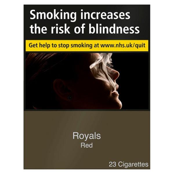 Royals Red King Size 23's Cigarettes - Cheapasmokes.com